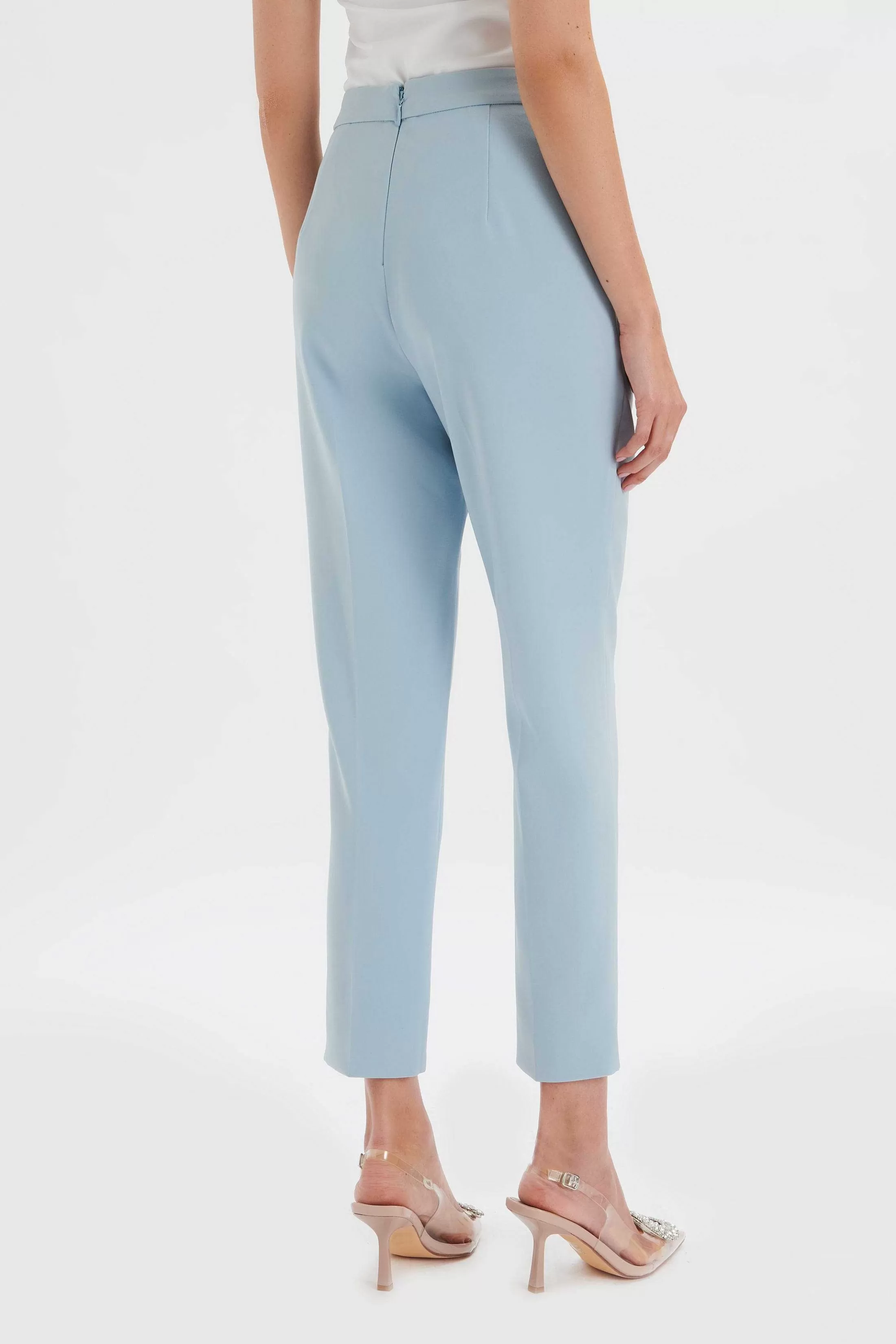 Lavish Alice Suiting<Vanessa Tapered Leg Trouser In Cornflower Blue