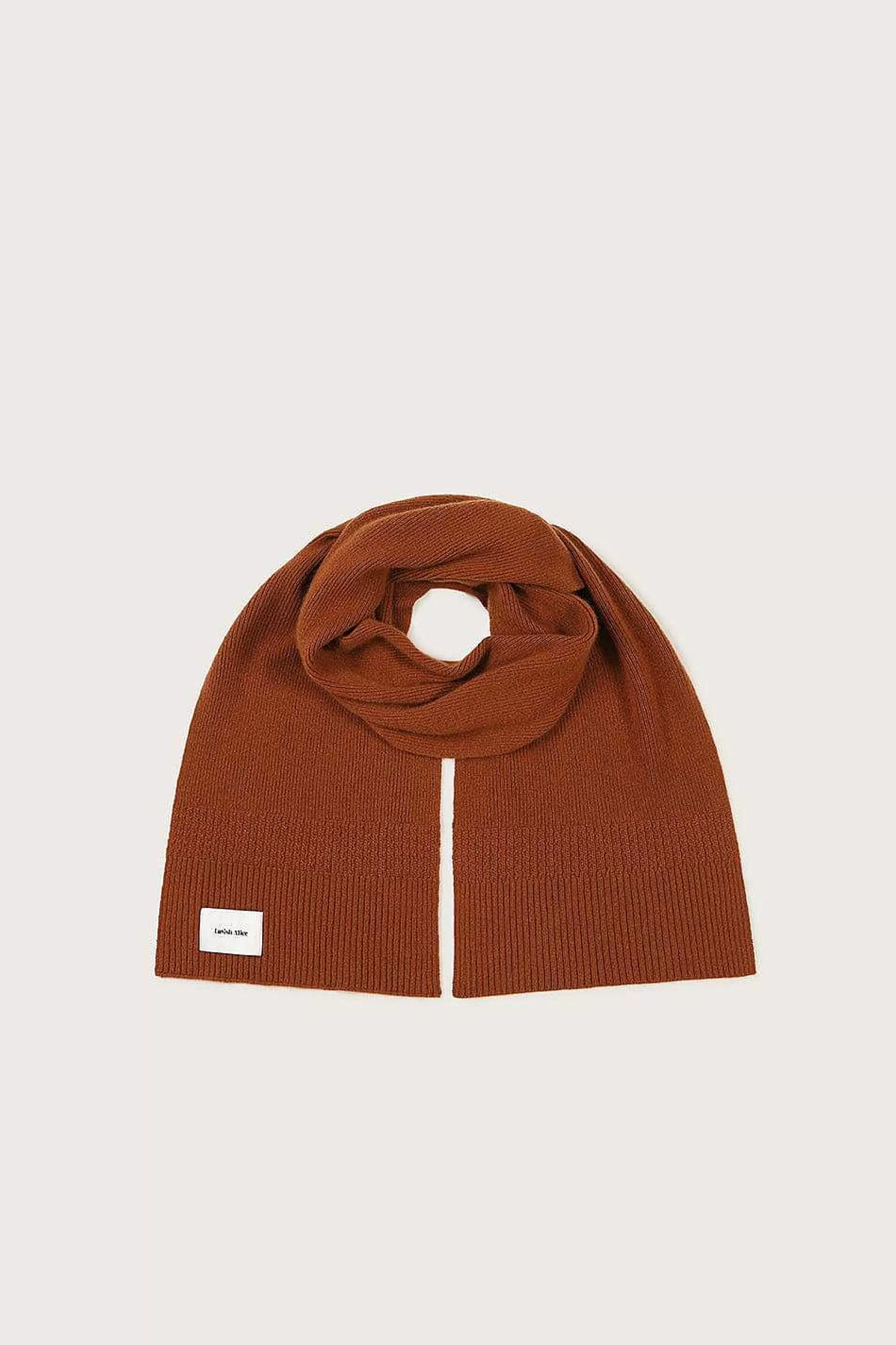 Lavish Alice Knitted Hats & Scarves<Zoha Knitted Cashmere Blend Scarf In Camel